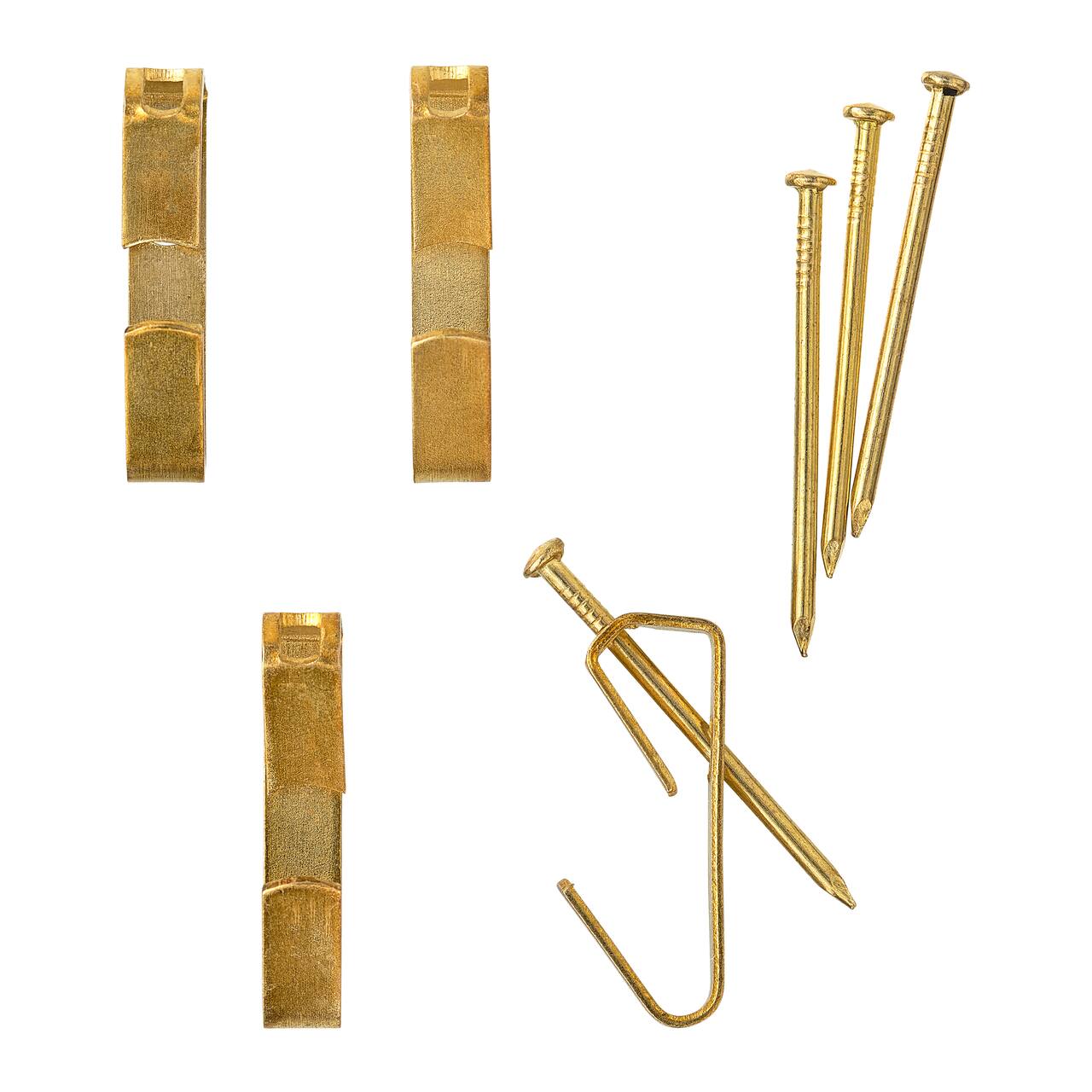 24 Packs: 4 ct. (96 total) 30lb. Conventional Hook with Nail by Studio Décor®